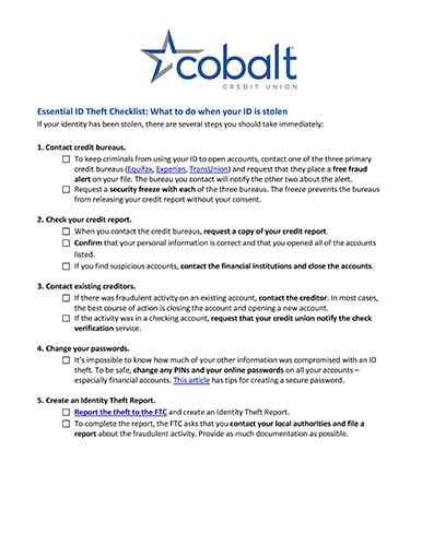 Essential-ID-Theft-Protection-Checklist-Cobalt-Credit-Union-WEB